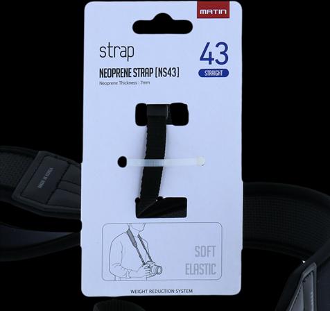 Image du produit Matin Courroie de Luxe droite néoprène 43 mm M-6753H