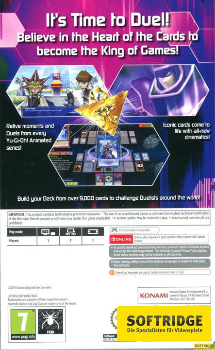 Actual product image Yu-Gi-Oh ! Legacy of the Duelist: Link Evolution (German, Spanish, French, Japanese, Italian, English, Booster Pack)