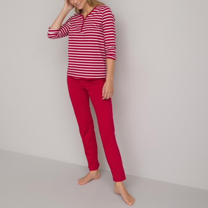 Actual product image La Redoute Collections Cotton Jersey Pyjamas (44, 46)
