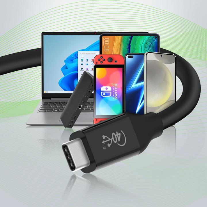 Produktbild Belkin USB C — USB C (0.80 m, USB 4.0)