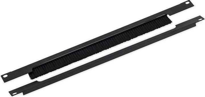 Produktbild Triton RAB-ZP-X03-A3 - 19" Kabeldurchführungsplatte 1HE, horizontal geteilt, Durchführung 350 x21 mm, m