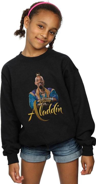 Image du produit Disney Sweat-shirt fille Aladdin Movie Genie Photo (140, 146)
