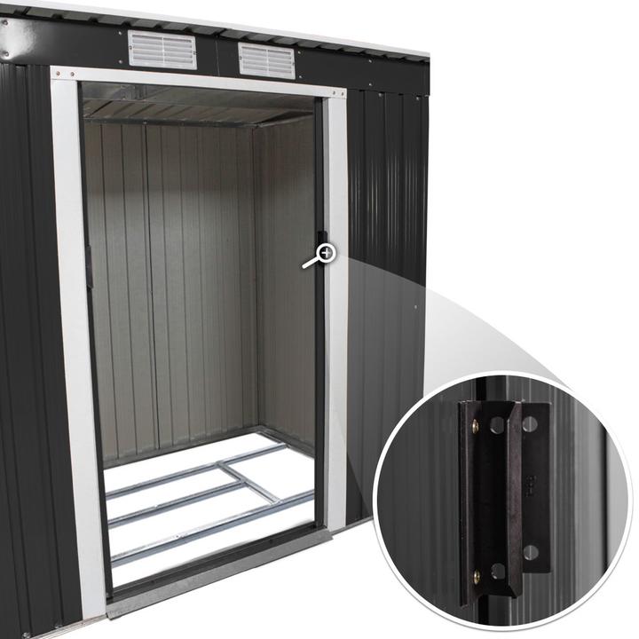 Actual product image tectake Garden shed