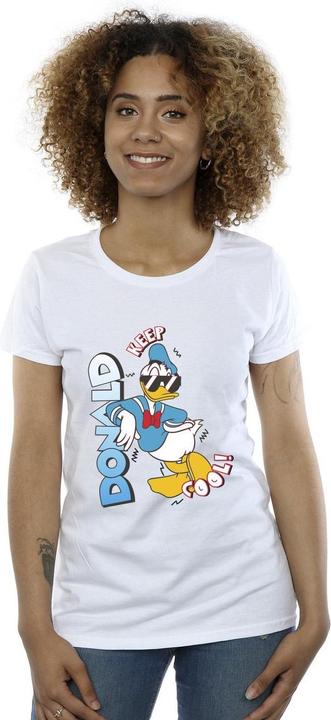 Actual product image Disney Womens/Ladies Donald Duck Cool Cotton T-Shirt (XL)