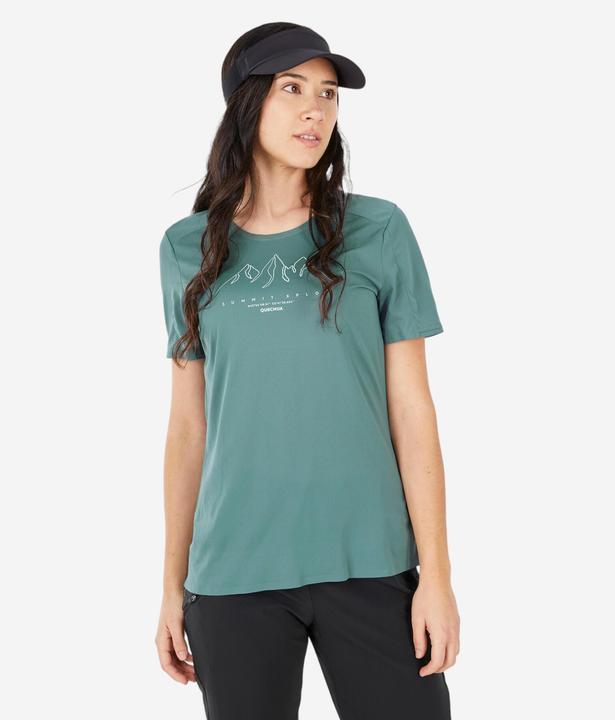 Image du produit Quechua T-shirt de randonnée femme manches courtes - MH500 (XS)