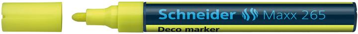 Actual product image Schneider MAXX 265 chalk pen (e) (Yellow, 3 mm, 10 x)