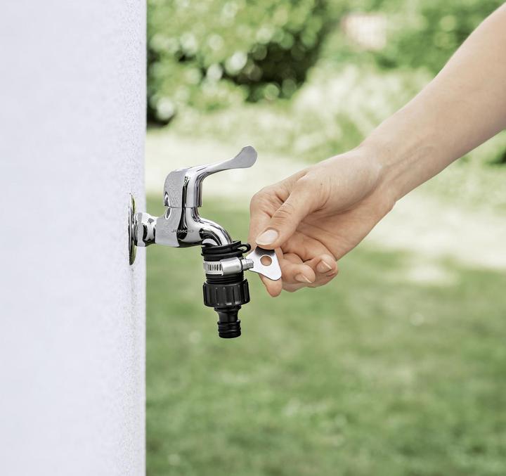 Produktbild Kärcher Aussenhahn Adapter (Adapter für Outdoor Wasserhähne, Hahnanschluss, 19 mm)