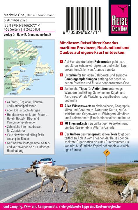 Produktbild Kanada, der maritime Osten (Deutsch, Mechtild Opel, Hans-R. Grundmann, 2023)