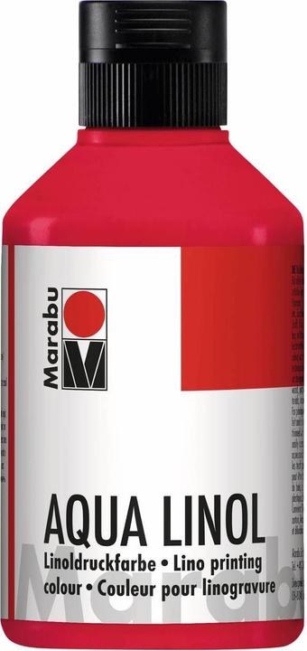 Image du produit Marabu Couleur p.Linogravure carmin (Carmin, 250 ml)