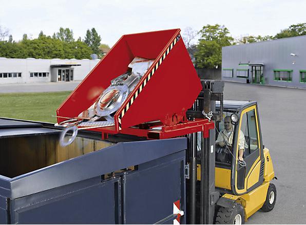 Image du produit eurokraft pro Bac basculant pour charges lourdes (1200 l)