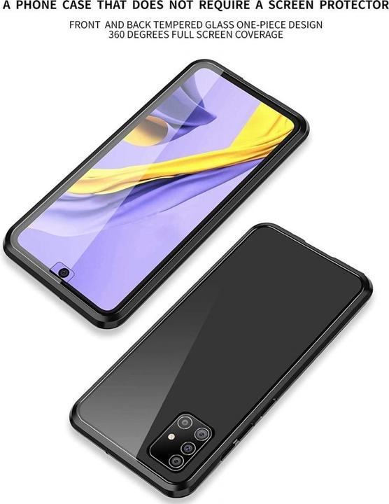 Image du produit G-Case Samsung Galaxy M51 Aluminium Magnetic Glass Case Cover (Samsung Galaxy M51)