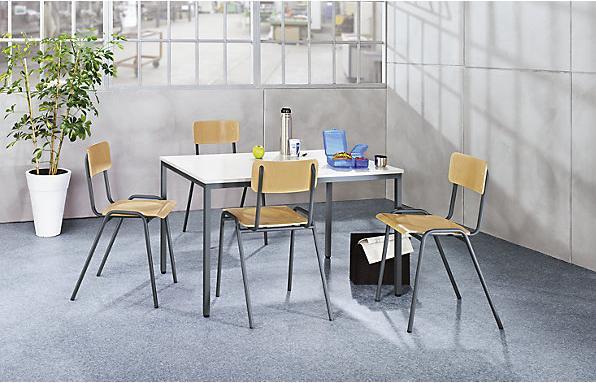 Immagine prodotto eurokraft basic Set di tavoli e sedie multiuso (80 cm)