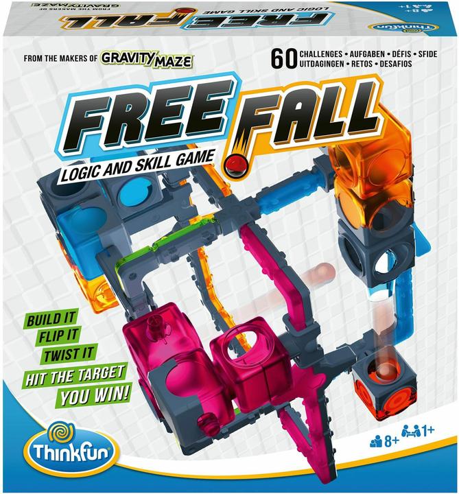 Produktbild Thinkfun Free Fall (Englisch, Französisch, Portugiesisch, Italienisch, Niederländisch, Deutsch, Spanisch)