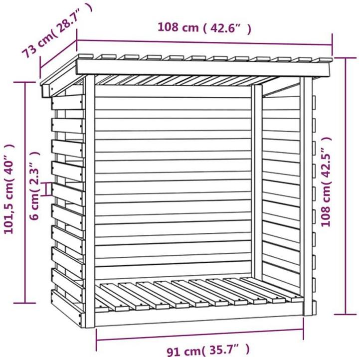 Immagine prodotto VidaXL Paisas (108 x 108 x 108 cm)