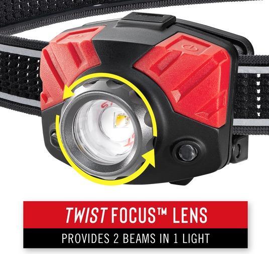 Produktbild Coast FL75R wiederaufladbare Stirnlampe 1000 Lumen - in Hängebox (530 lm)