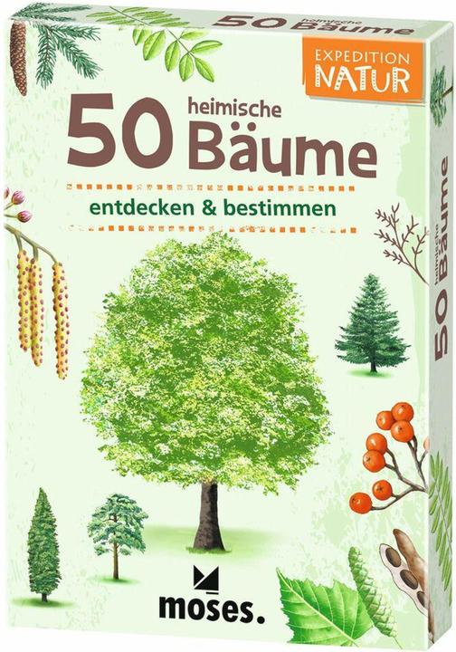 Produktbild MOS09716 - Expedition Natur "50 heimische Bäume", für 1 oder mehr Spieler, ab 10 Jahren (DE-Ausgabe) (Deutsch)