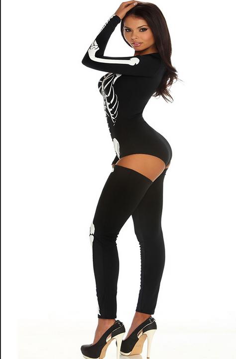 Produktbild Cottelli Collection Bad To The Bone Sexy Skeleton Costume (L)