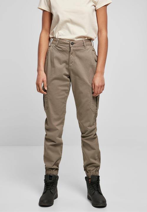 Actual product image Urban Classics Ladies High Waist Cargo Pants (26)