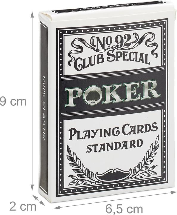 Image du produit Relaxdays 4x jeu de cartes