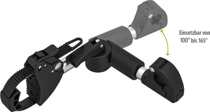 Actual product image Eufab Verstellbarer Strap-Rahmenhalter 27cm