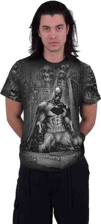 Actual product image Batman Unisex Adult Vengeance Wrap T-Shirt (S)