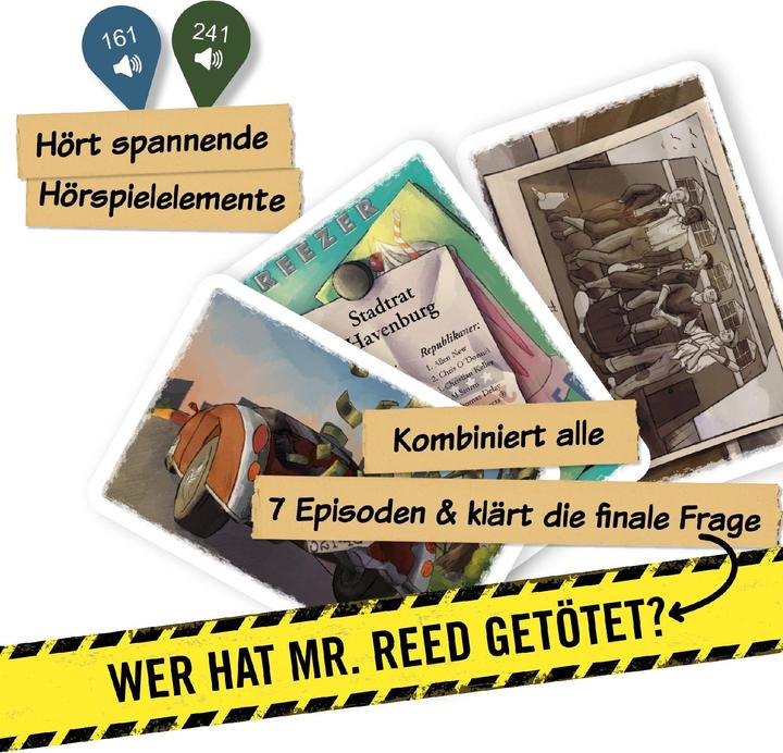 Image du produit Hidden Games HID00017 - Jeu de société sur le crime : Qui a tué M. Reed? (EN) (Allemand)
