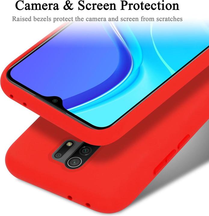 Immagine prodotto Cadorabo Copertura della cassa del silicone liquido TPU (Xiaomi Redmi 9)