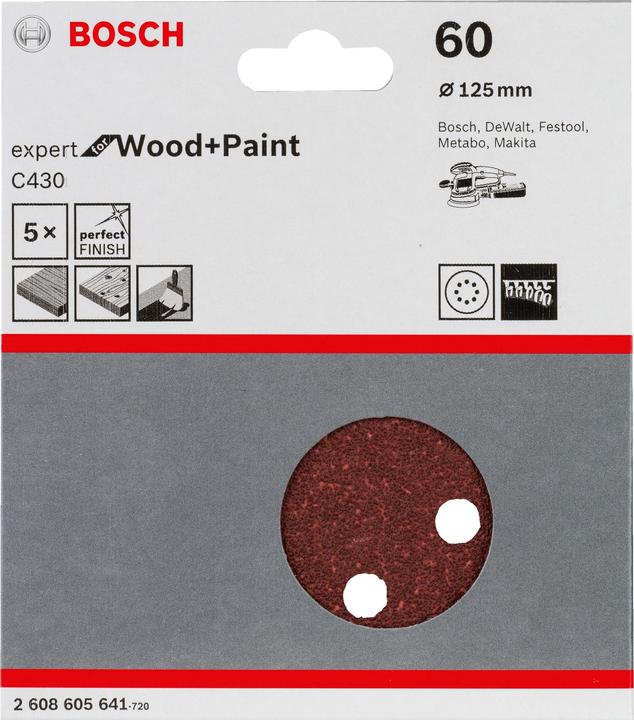 Immagine prodotto Bosch Professional Zubehör Esperto per legno e vernice (60)
