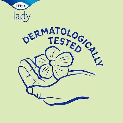 Actual product image Tena Lady Discreet pads normal (24 pieces) (24 x, Regular)