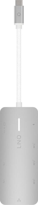 Produktbild LINQ Connects 8in1 8K PRO USB-C Multiport Hub 140W (USB-C, 8 Ports)