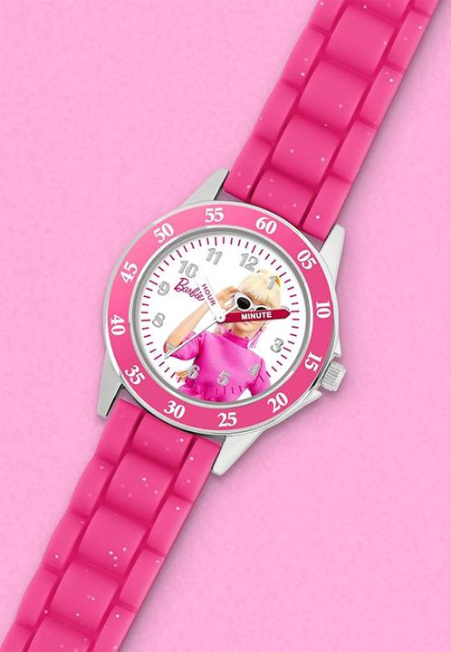 Actual product image Barbie Accutime learning clock (Analogue wristwatch, 30 mm)