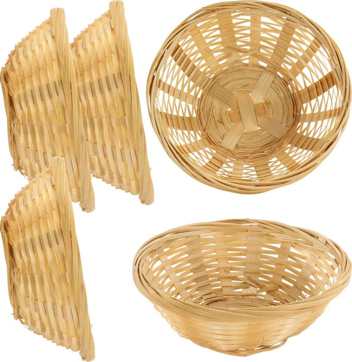 Actual product image trendmarkt24 Easter basket (5 x, Ø 14 x 6 cm)