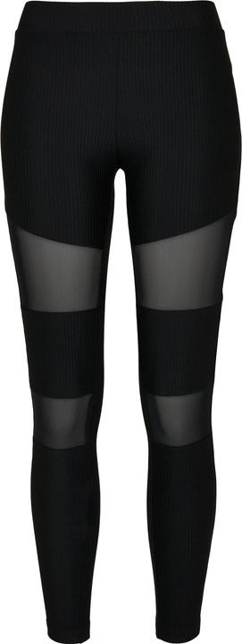 Immagine prodotto Urban Classics Leggings a costine Tech Mesh da donna (M)