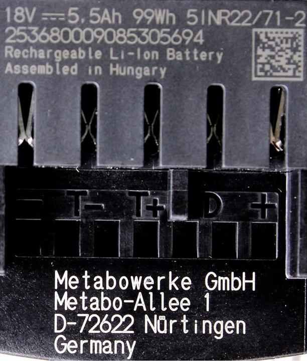 Image du produit Metabo Basis-Set (18 V)