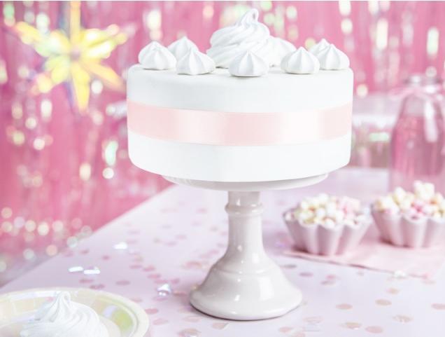 Produktbild Partydeco Satin Ribbon, light powder pink, 25mm/25m (1 pc. / 25 lm) (Geschenkband, 1 x)