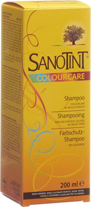 Sanotint Farbschutz-Shampoo mit Goldhirse (200 ml, Flüssiges Shampoo)