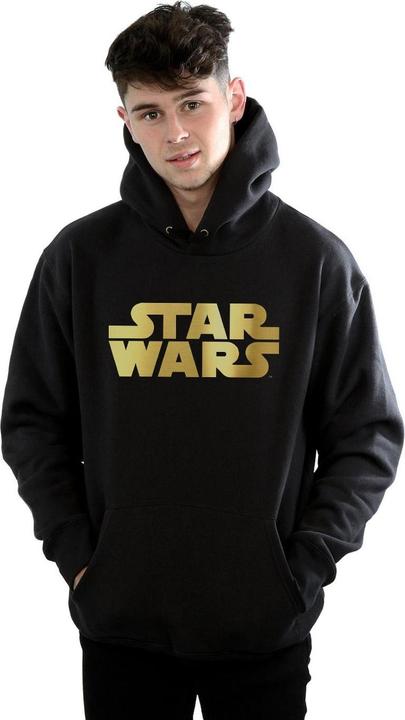 Image du produit Star Wars - Sweat à capuche GOLD LOGO - Homme (L)