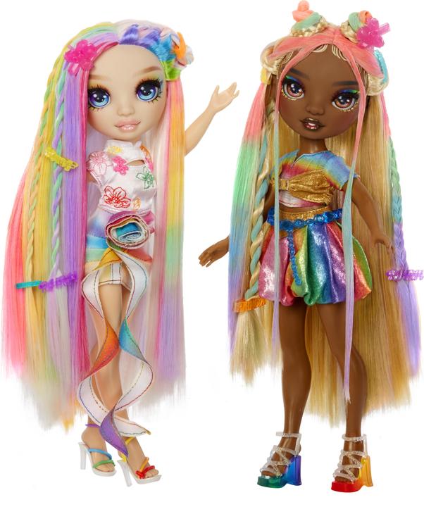Actual product image MGA Rainbow High Hair Meline Gold