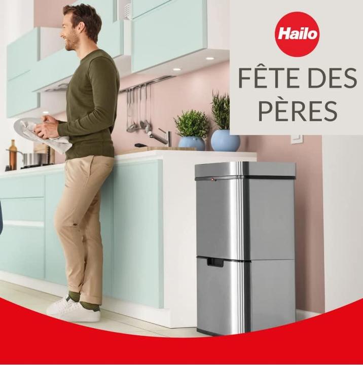 Actual product image Hailo Waste bin 3635001 (20 l)