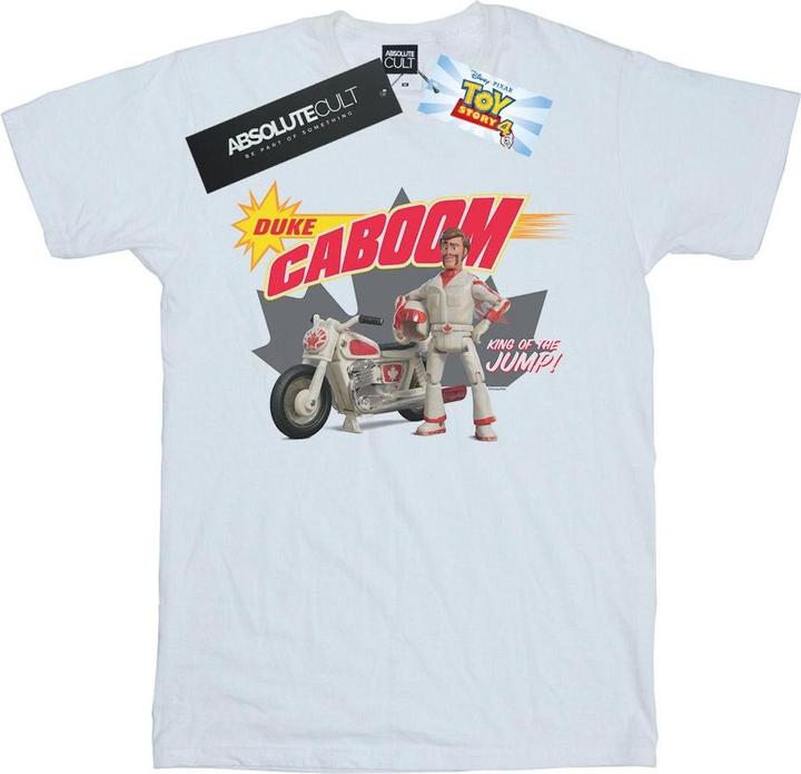 Actual product image Disney Mens Toy Story 4 Duke Caboom King Of The Jump T-Shirt (3XL)
