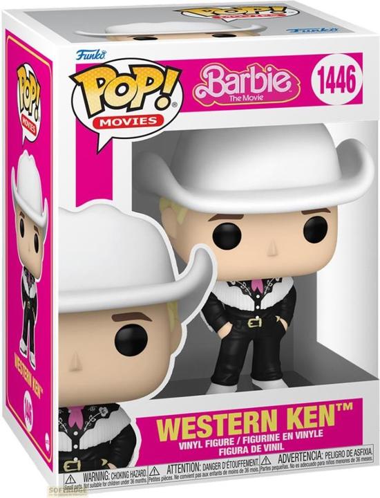 Actual product image Funko Barbie POP! Movies Vinyl figurine Cowboy Ken 9 cm