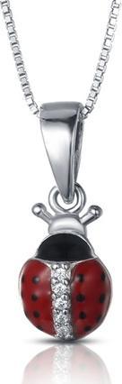 Produktbild Moiss Playful silver ladybug pendant P0000284 (L)