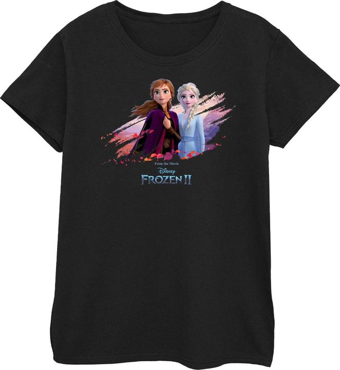 Actual product image Disney Womens/Ladies Frozen 2 Elsa And Anna Nature Is Beautiful Cotton T-Shirt (XXL)