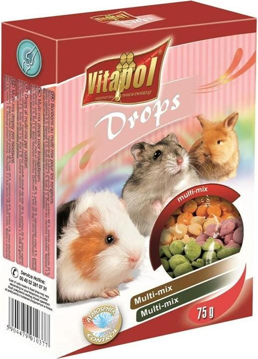 Actual product image Vitapol Drops Snack 75 g Hamster (0.08 kg, 1 x)