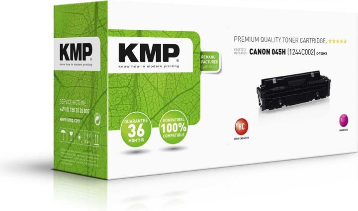 Produktbild KMP C-T40MX Toner kompatibel mit Canon 045 H (M)