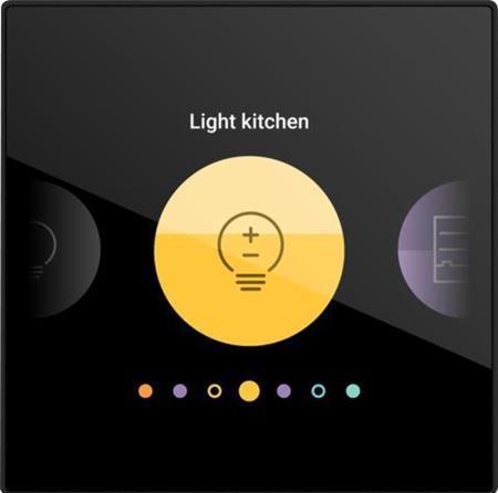 Actual product image Servodan Digital black, control screen, 24V