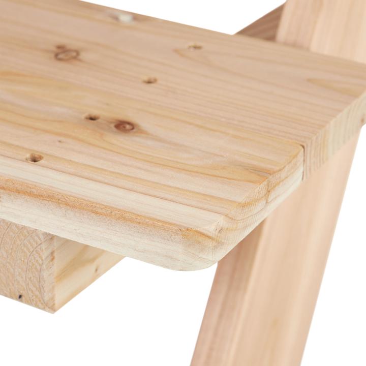 Image du produit Relaxdays Ensemble table banc enfants, en bois