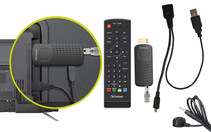 Actual product image Strong SRT 82 DVB-T2 HDMI Dongle (DVB-T2)