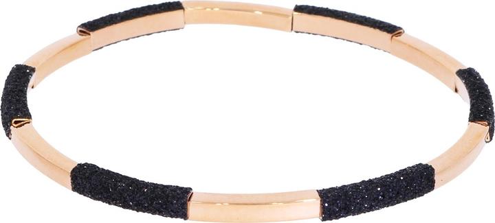 Actual product image Pesavento Bracelet shiny rosè Polvere black WPLVB1320 (50 cm, 925 Sterling silver)