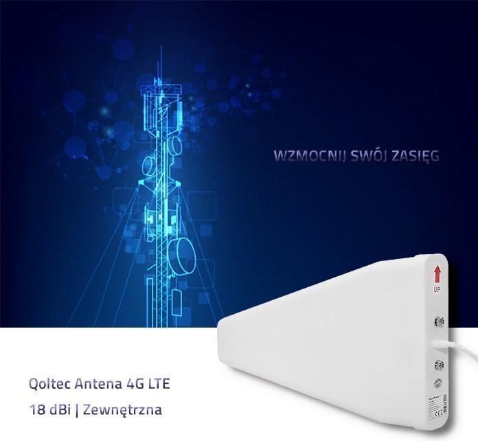 Immagine prodotto Qoltec 57021 Antenna 4G LTE 18 dBi (4G)